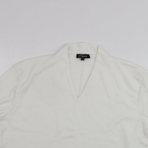 Emreco Womens Ivory   Pullover Jumper Size 18