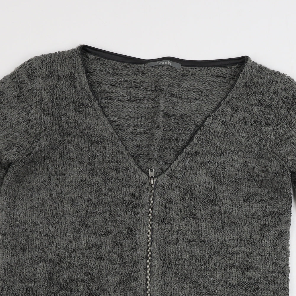 South Womens Grey   Jacket Coatigan Size 12
