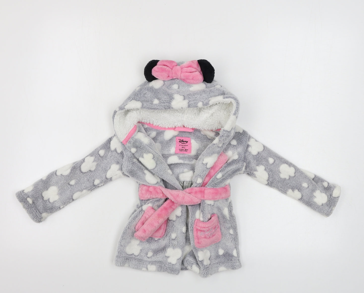 Disney Girls Grey    Gown Size 12-18 Months  - DISNEY