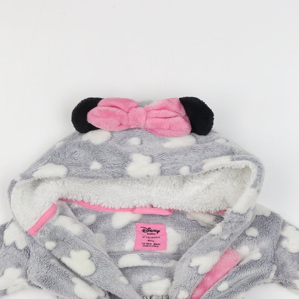 Disney Girls Grey    Gown Size 12-18 Months  - DISNEY