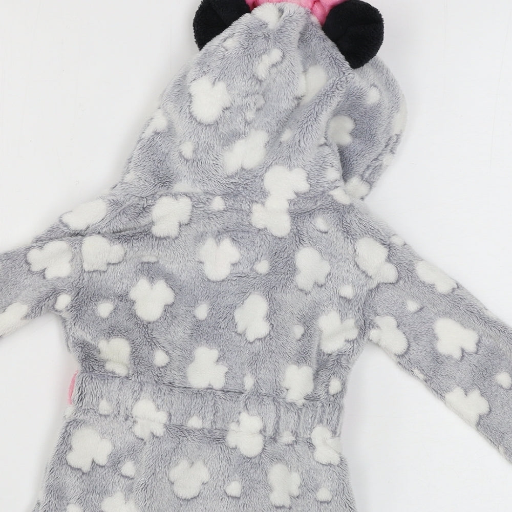 Disney Girls Grey    Gown Size 12-18 Months  - DISNEY