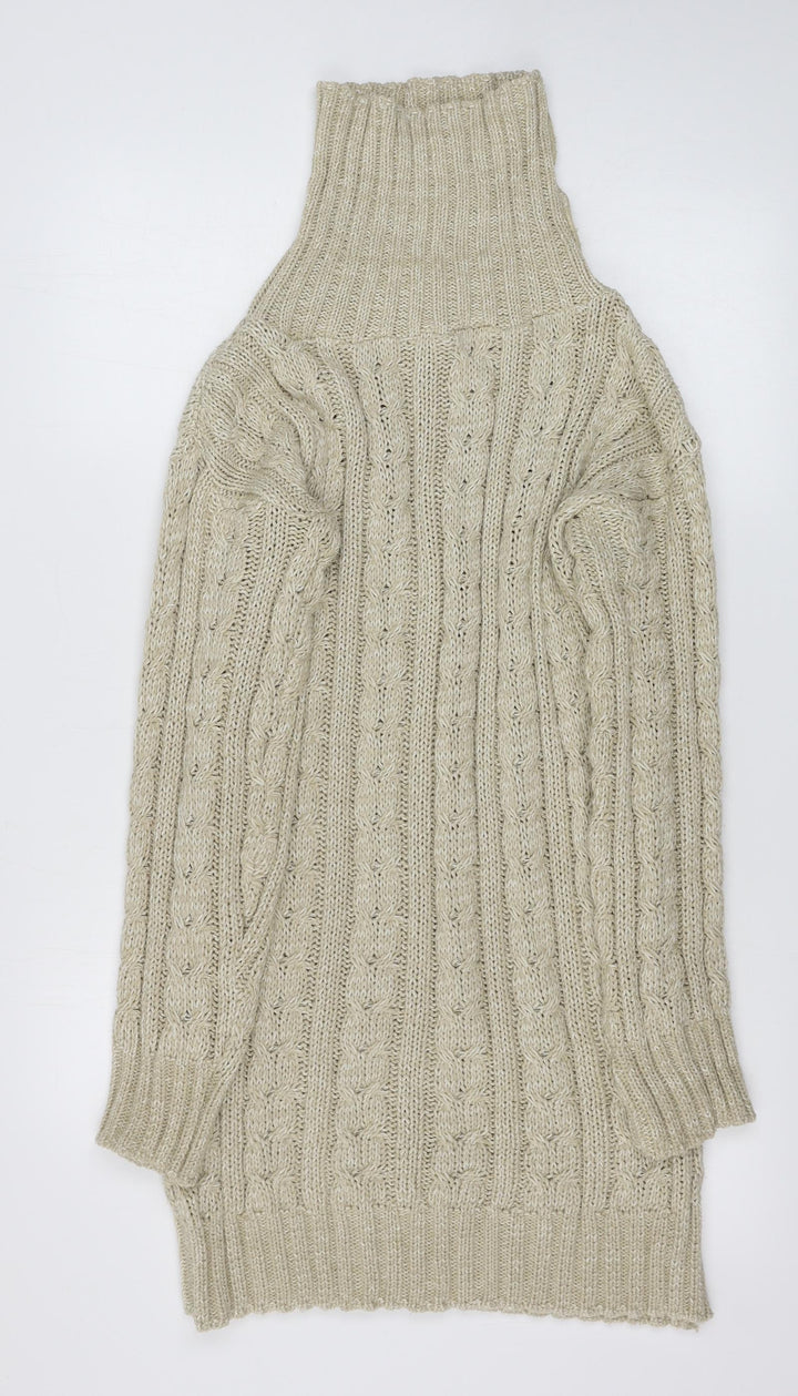 Misspap  Womens Beige   Pullover Jumper Size M