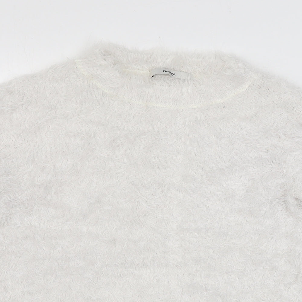 George  Womens Ivory   Pullover Jumper Size 12
