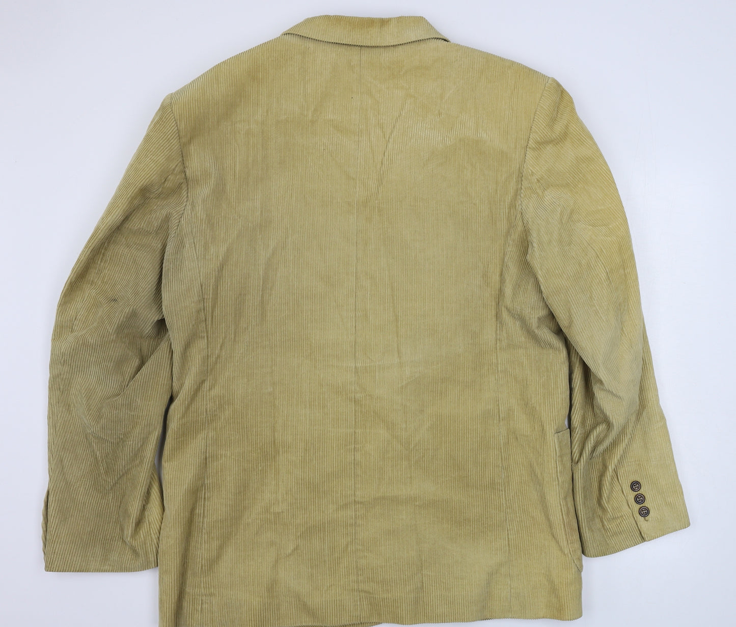 Hawkshead  Mens Yellow  Corduroy Jacket Blazer Size L