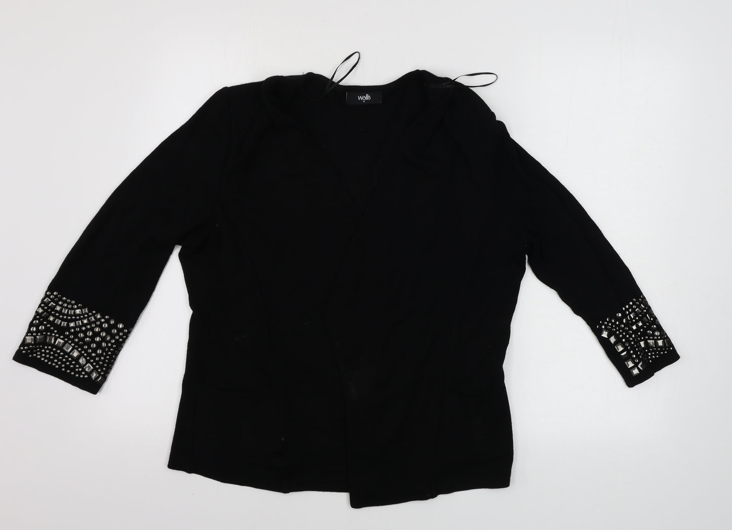 Wallis  Womens Black   Cardigan Jumper Size M