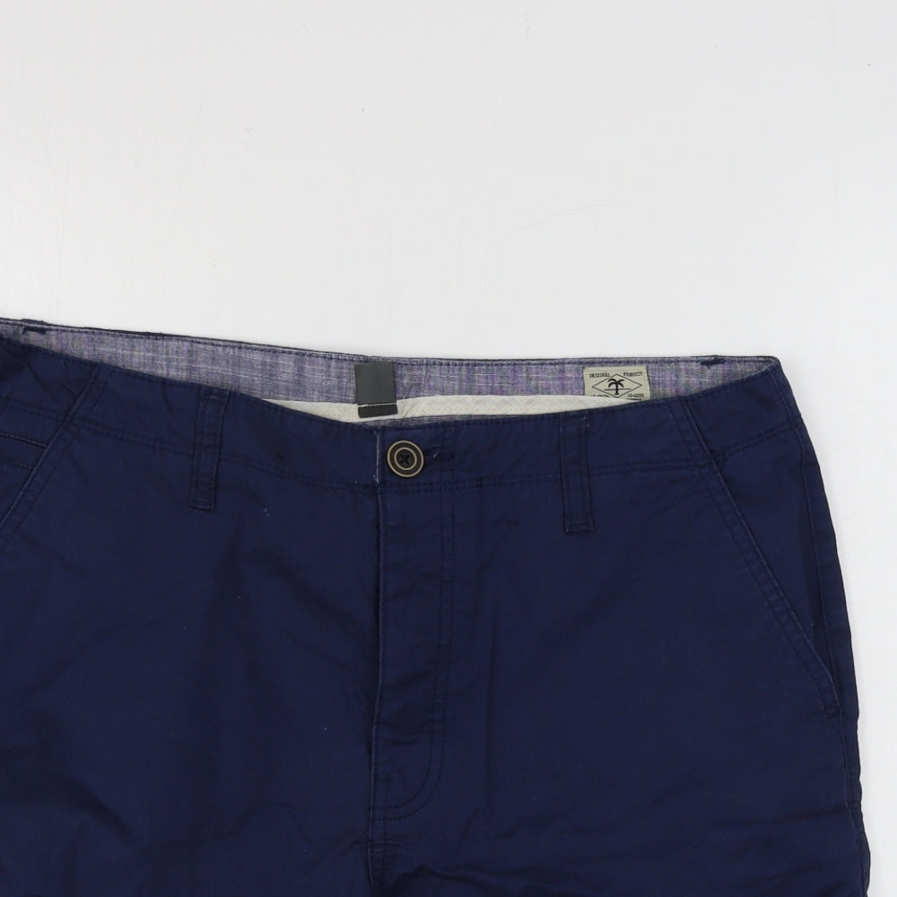 Primark  Mens Blue   Chino Shorts Size 34 in