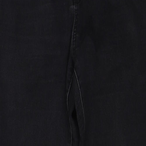 denim co Womens Black   Skinny Jeans Size 12 L24 in
