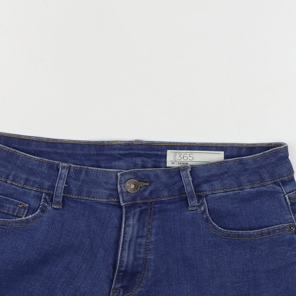 denim 365 Womens Blue   Cut-Off Shorts Size 10