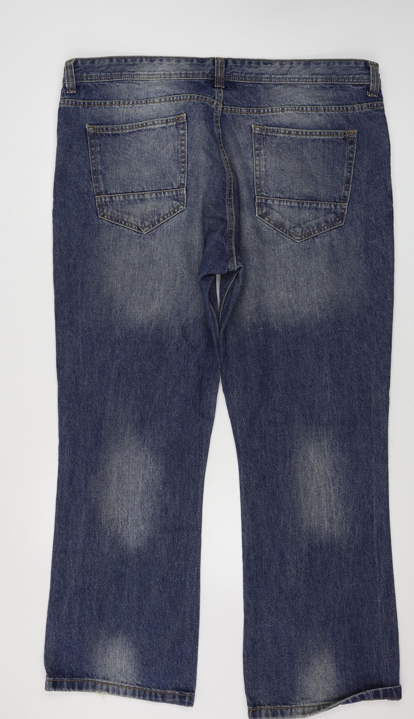 F&F  Mens Blue   Straight Jeans Size 42 in L27 in