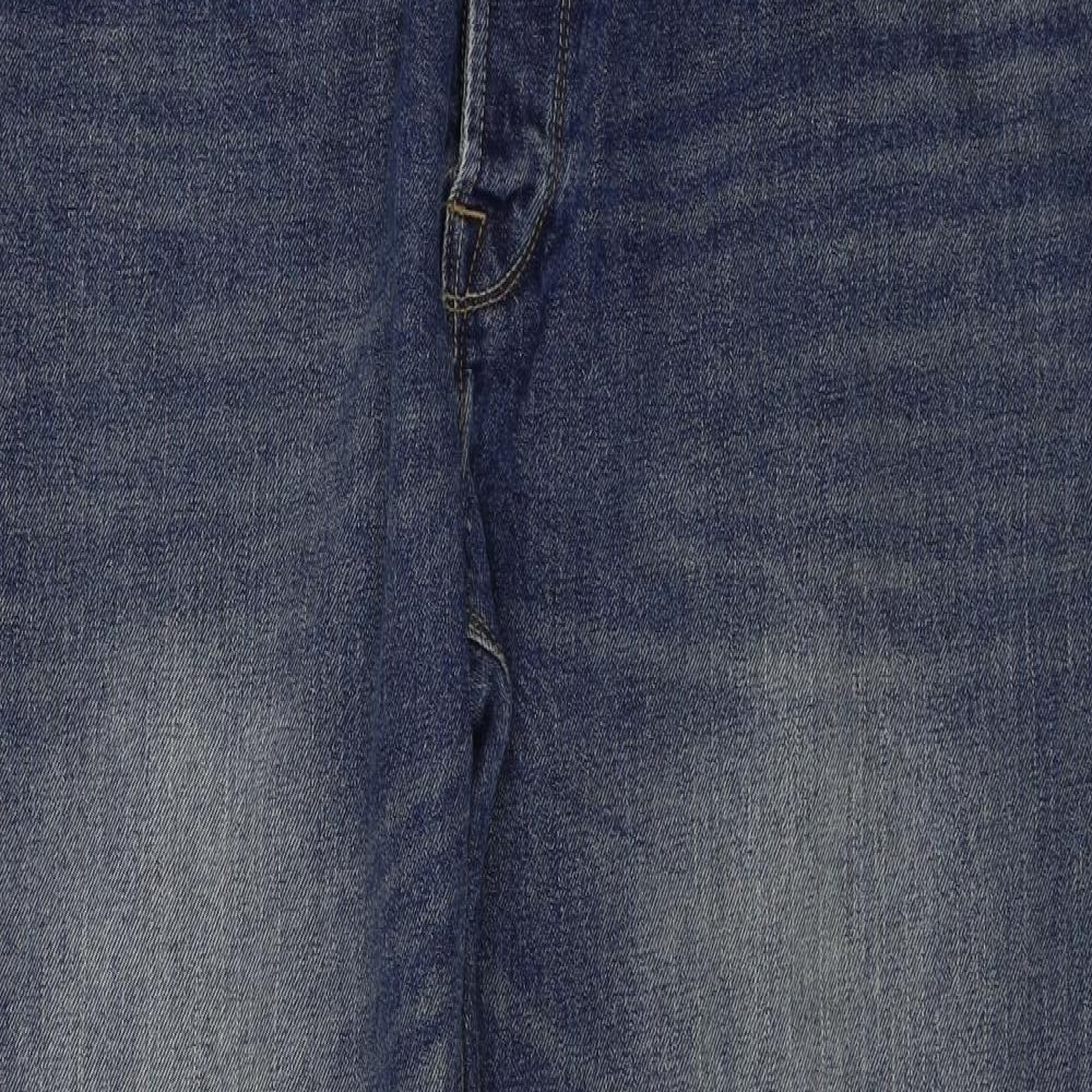 F&F  Mens Blue   Straight Jeans Size 42 in L27 in