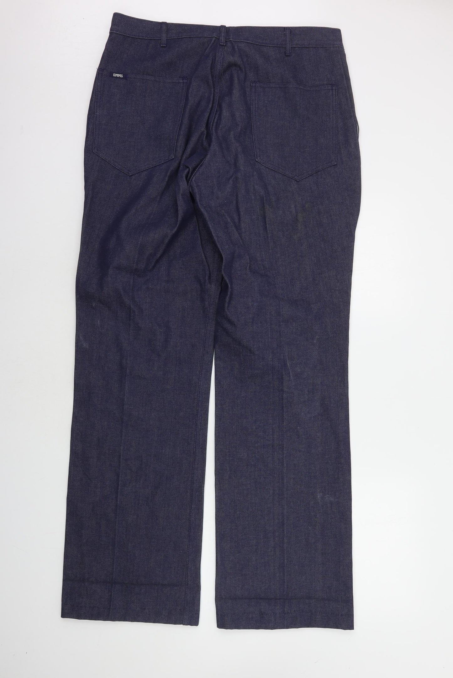 Preworn Womens Blue   Straight Jeans Size 38 in L31 in