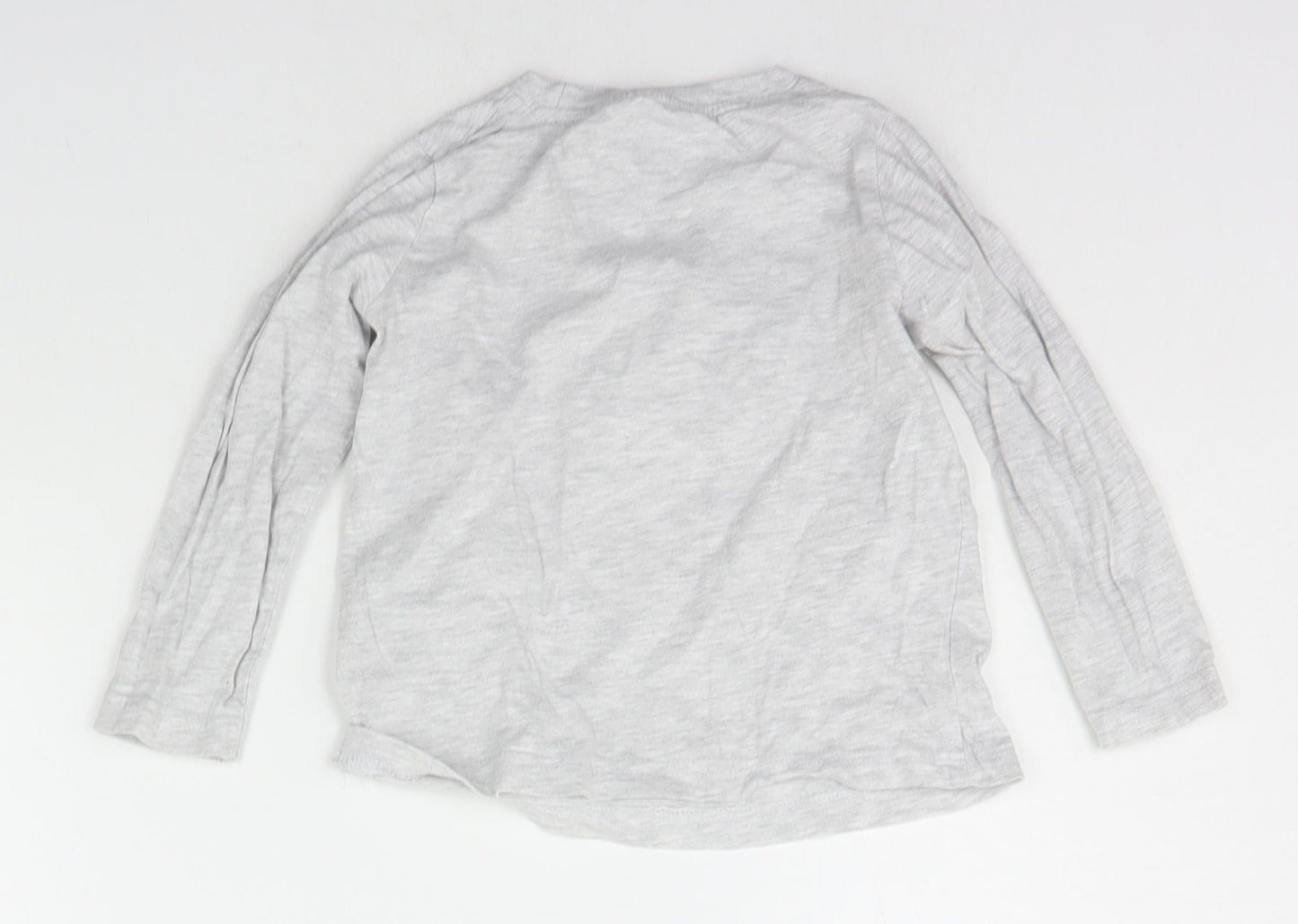 Primark Boys Grey   Basic T-Shirt Size 2-3 Years