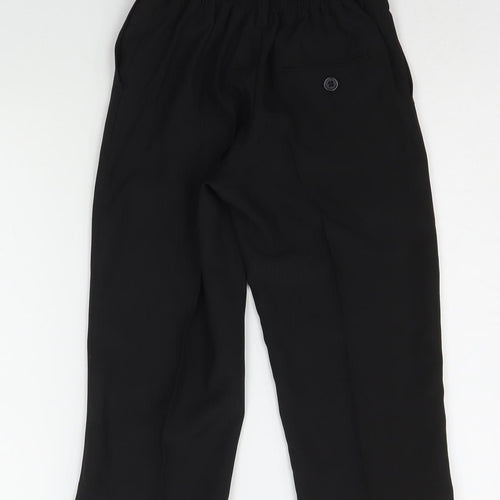 St Chiman Girls Black   Chino Trousers Size 4 Years