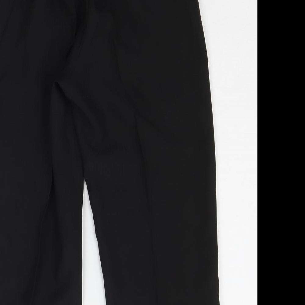 St Chiman Girls Black   Chino Trousers Size 4 Years
