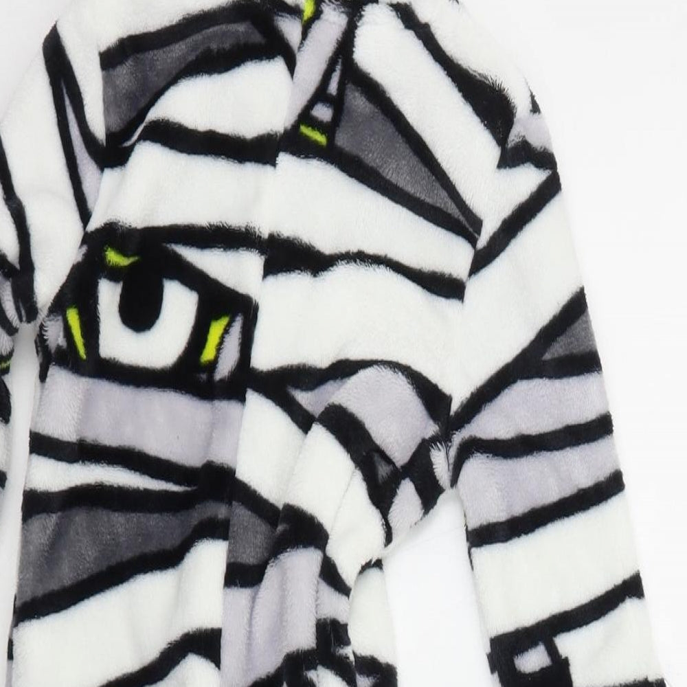 tesco Girls Black Striped  Top One Piece Size 2-3 Years  - minions
