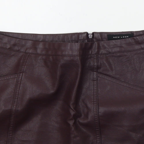 Primark Womens Purple   A-Line Skirt Size 12