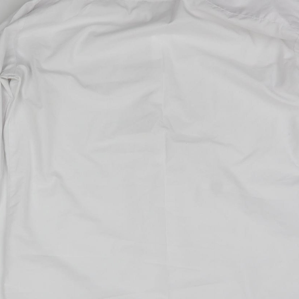 George Boys White   Basic Button-Up Size 15-16 Years  - SCHOOL