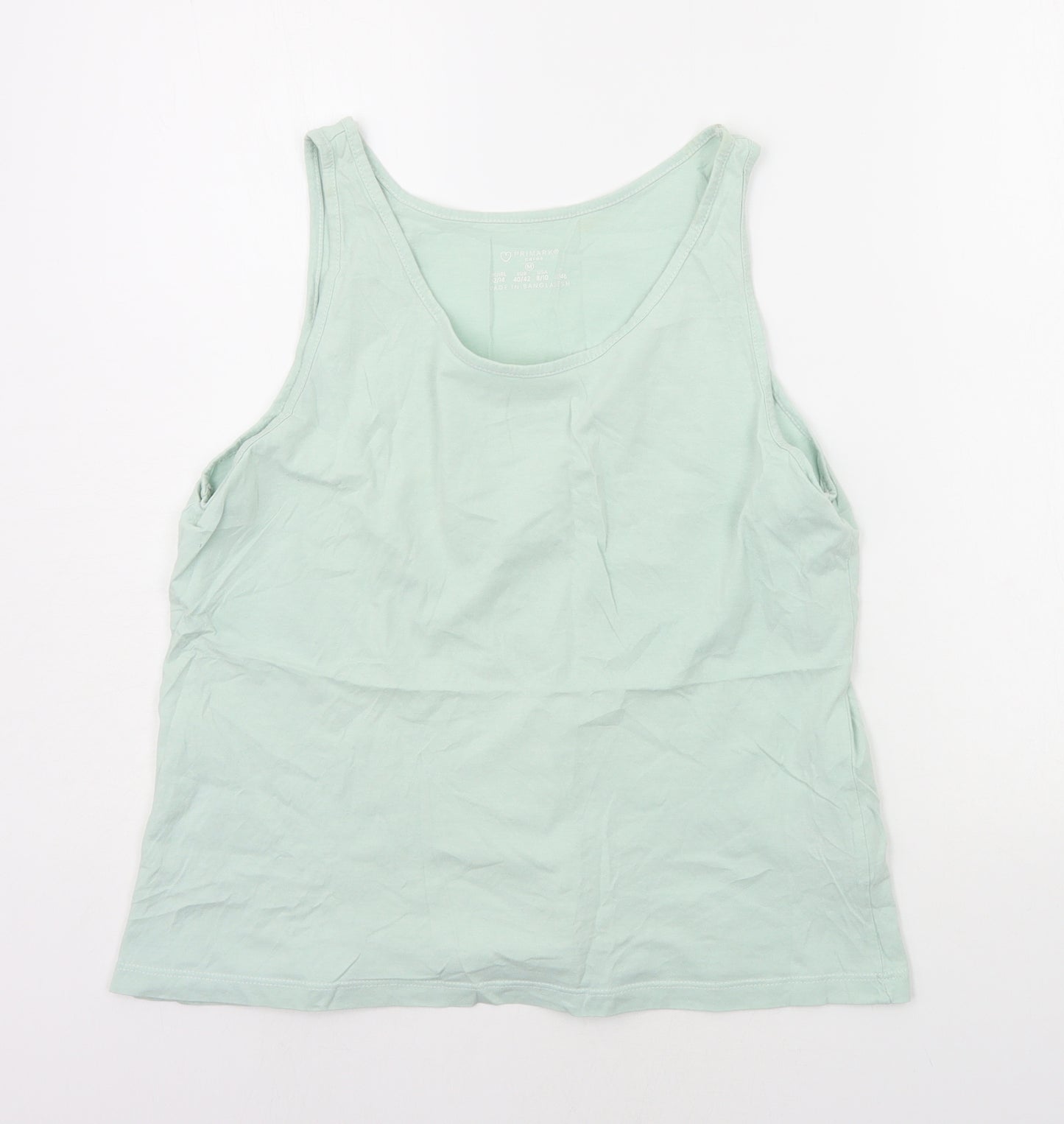 Primark Womens Green   Basic Tank Size M