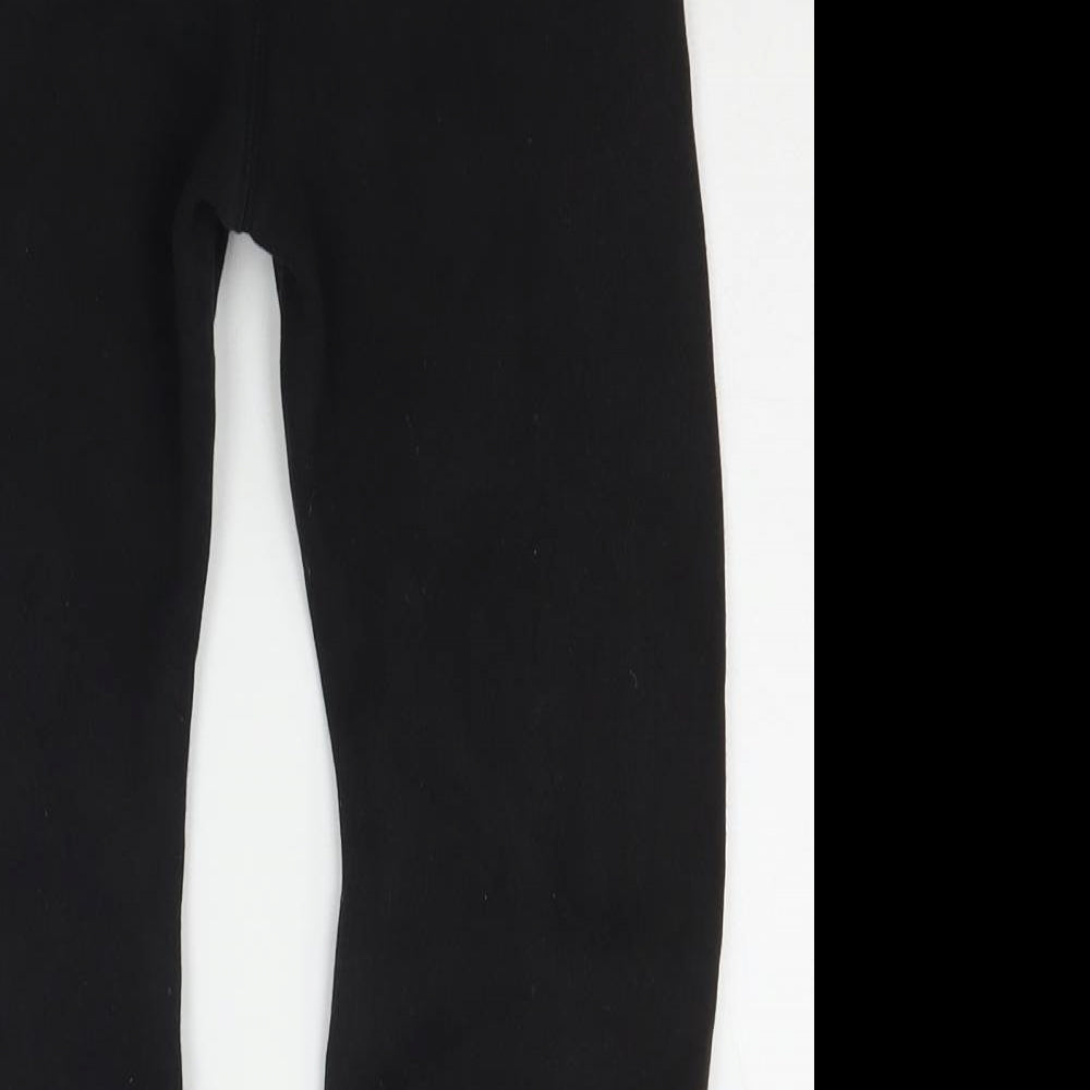 H&M Boys Black   Jogger Trousers Size 4-5 Years