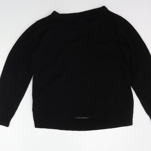 Preworn Mens Black   Pullover Jumper Size M  - Christams