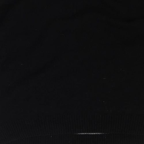Preworn Mens Black   Pullover Jumper Size M  - Christams