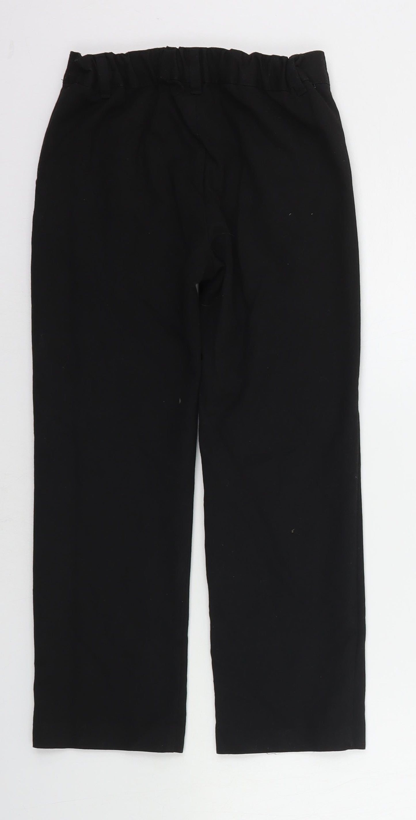 F&F Boys Black   Chino Trousers Size 7-8 Years