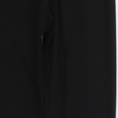 F&F Boys Black   Chino Trousers Size 7-8 Years