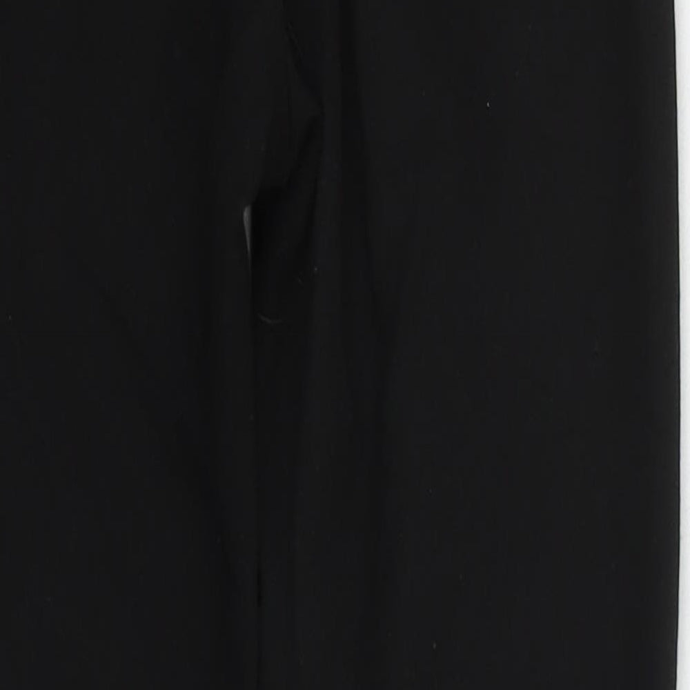 F&F Boys Black   Chino Trousers Size 7-8 Years