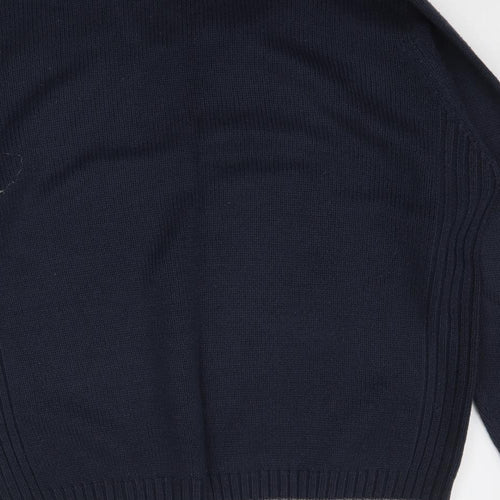 Ambrose Mens Blue   Pullover Jumper Size XL