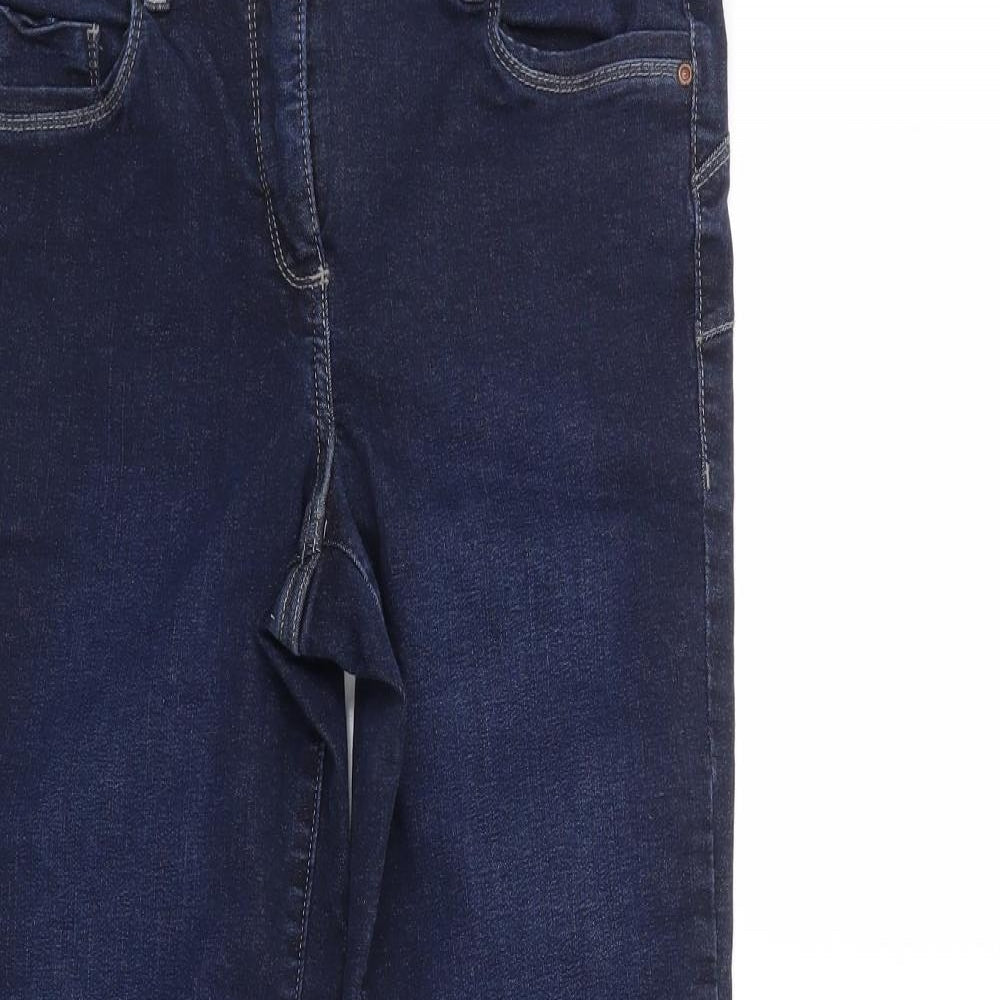 NEXT Womens Blue   Straight Jeans Size 14 L27.5 in