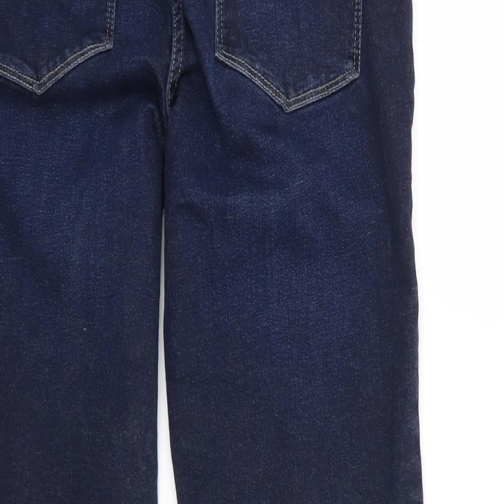 NEXT Womens Blue   Straight Jeans Size 14 L27.5 in