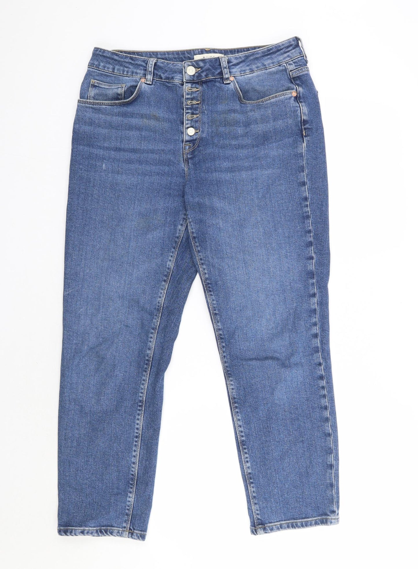 Resis Mens Blue   Cropped Jeans Size 30 L26 in