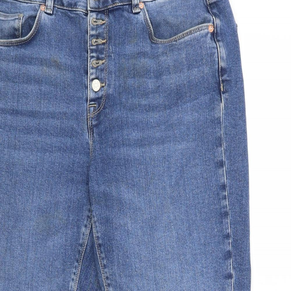 Resis Mens Blue   Cropped Jeans Size 30 L26 in