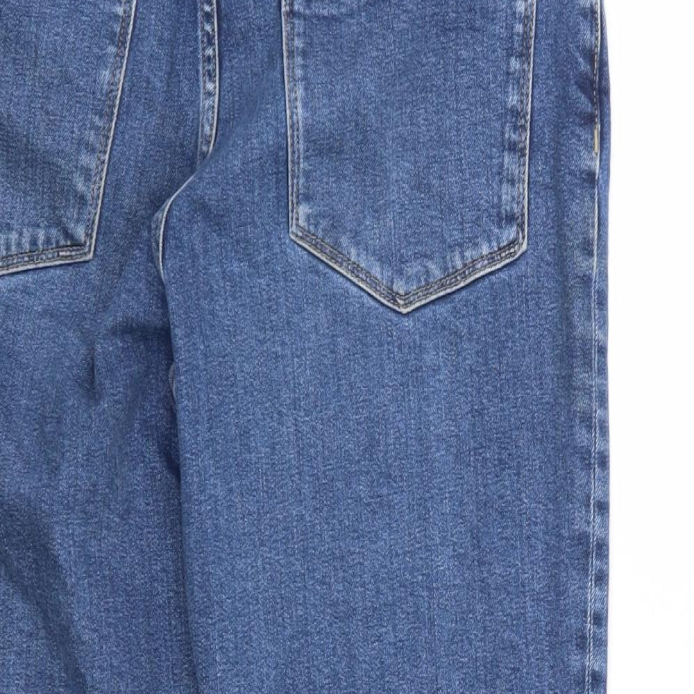 Resis Mens Blue   Cropped Jeans Size 30 L26 in