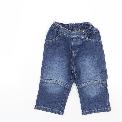 Zip Zap Baby Blue   Capri Jeans Size 3-6 Months