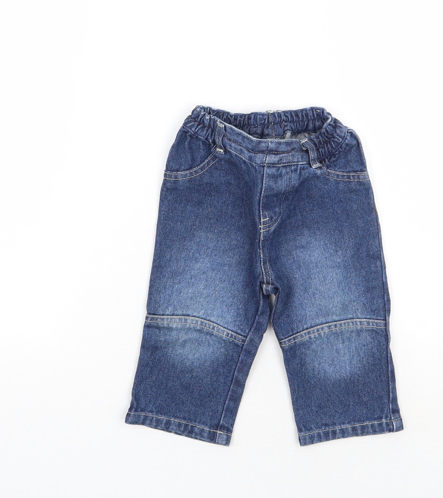 Zip Zap Baby Blue   Capri Jeans Size 3-6 Months
