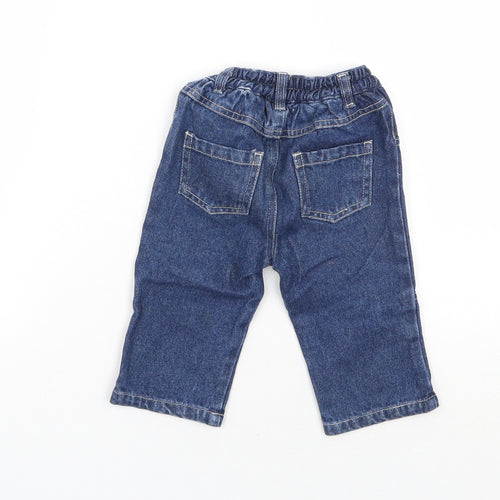 Zip Zap Baby Blue   Capri Jeans Size 3-6 Months