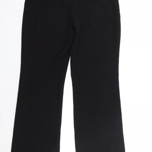 F&F Womens Black   Trousers  Size 10 L31 in