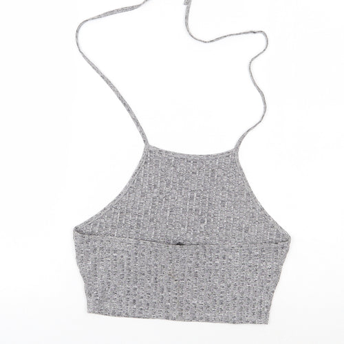 SheIn Womens Grey   Basic Tank Size M
