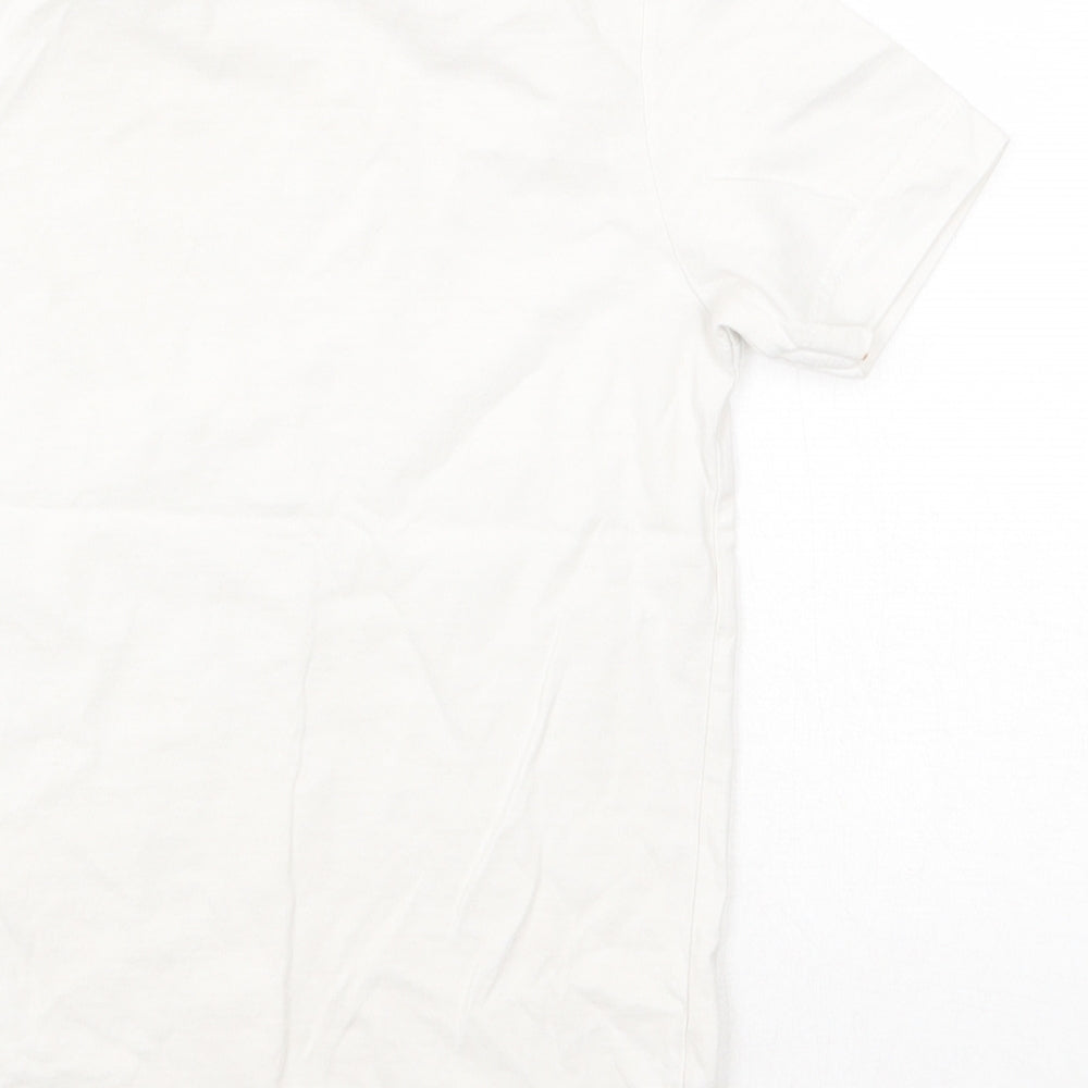 Nutmeg Boys Ivory   Basic T-Shirt Size 4-5 Years