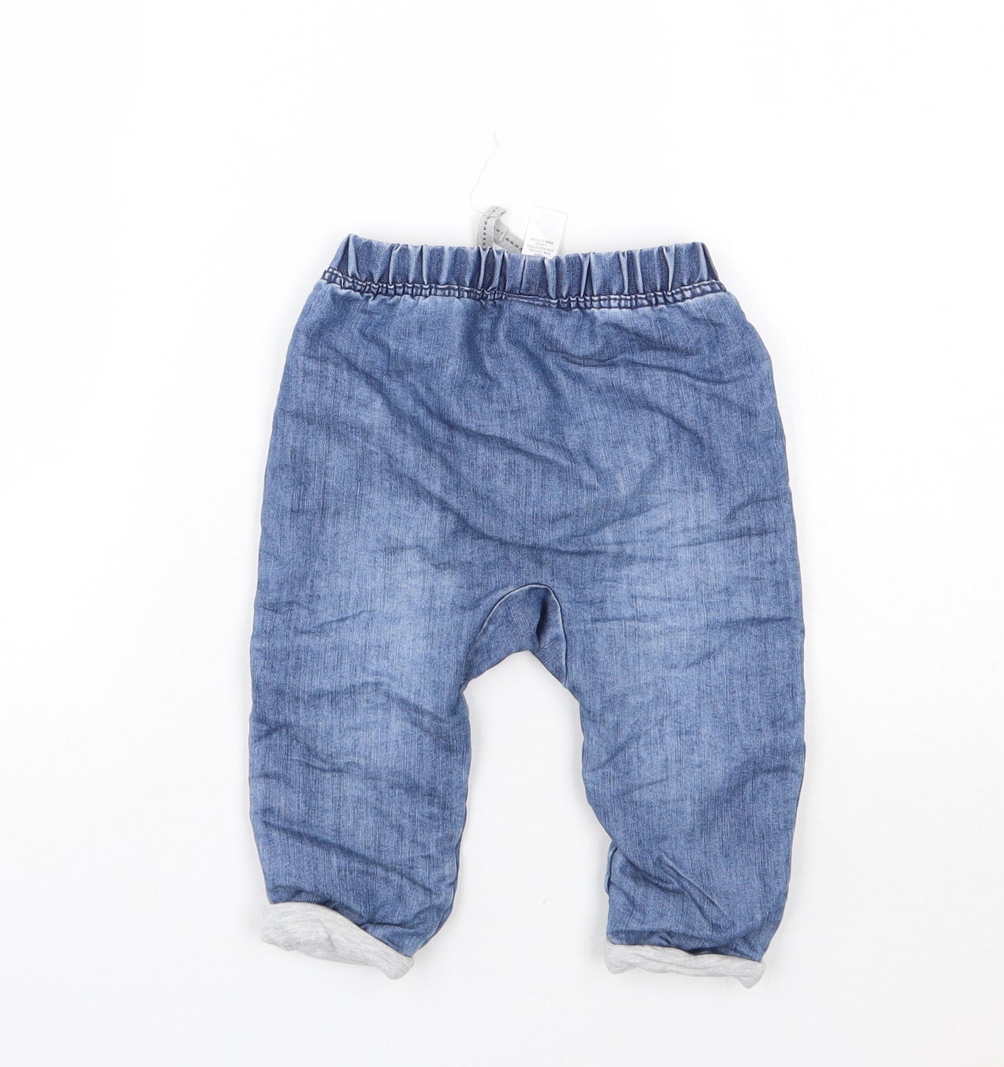 TU Boys Blue   Capri Jeans Size 12-18 Months