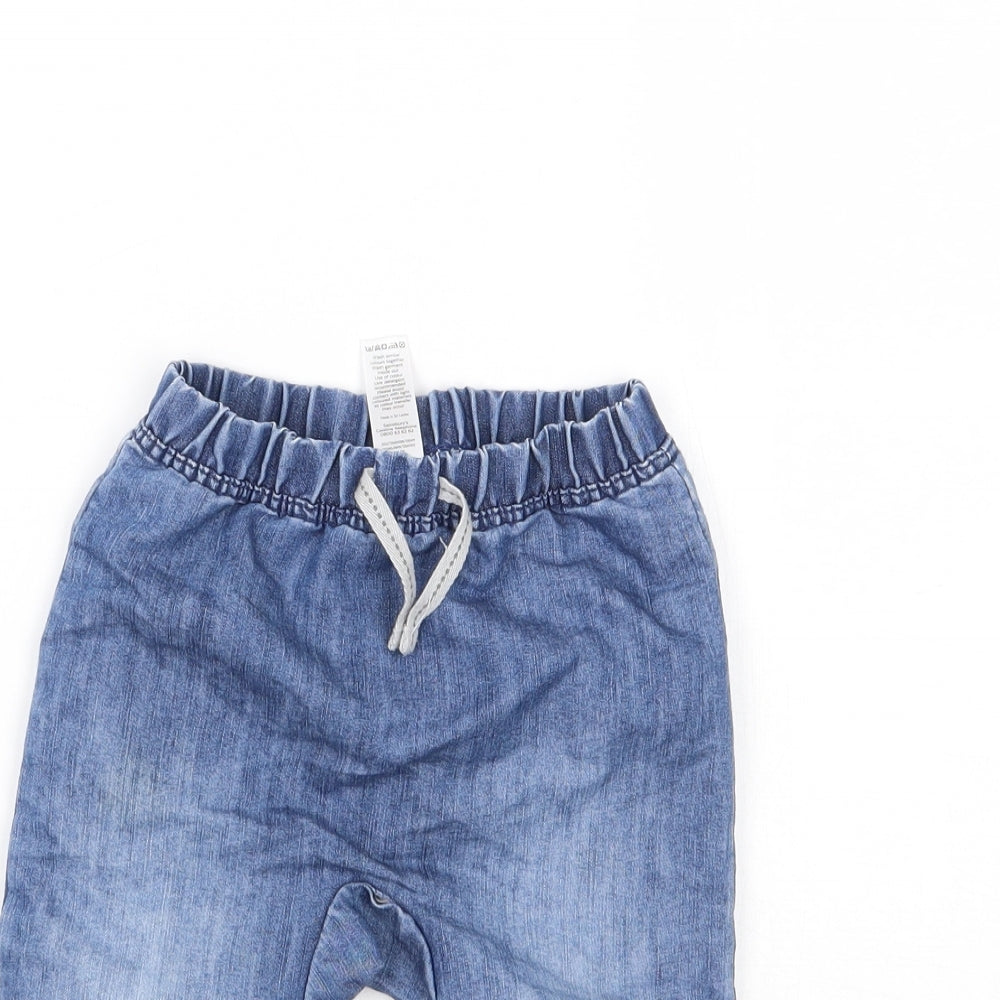 TU Boys Blue   Capri Jeans Size 12-18 Months