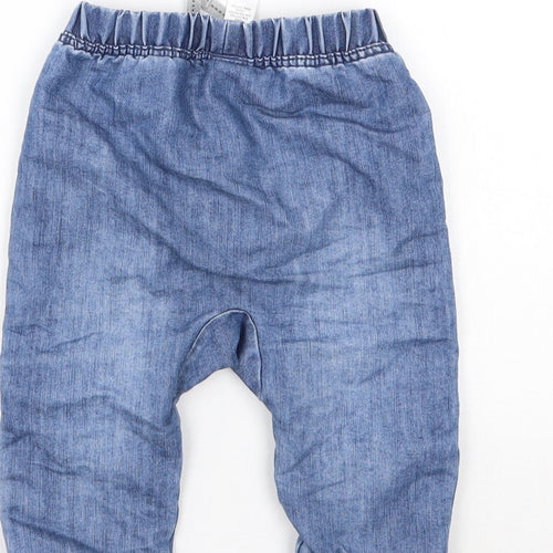 TU Boys Blue   Capri Jeans Size 12-18 Months