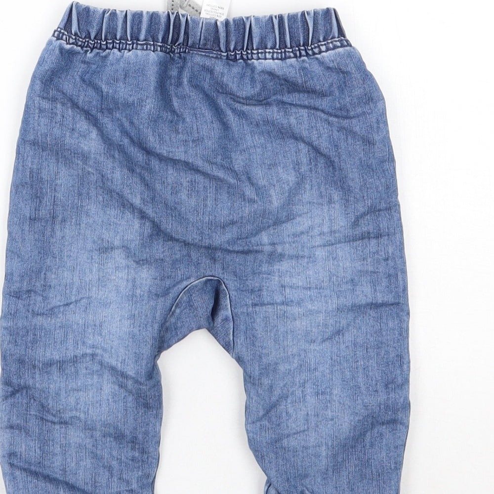 TU Boys Blue   Capri Jeans Size 12-18 Months