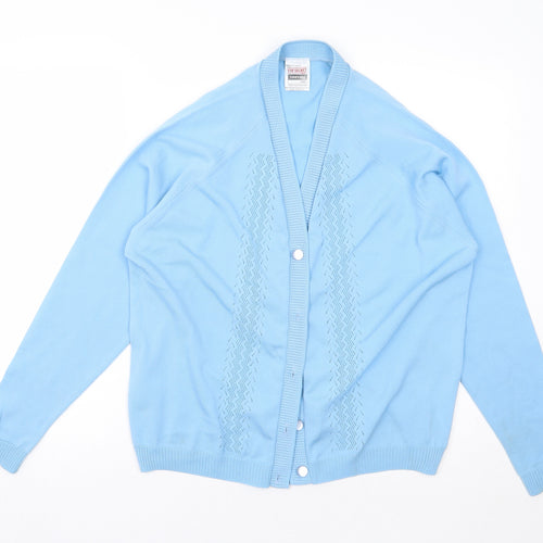 top secret Womens Blue   Pullover Jumper Size 20
