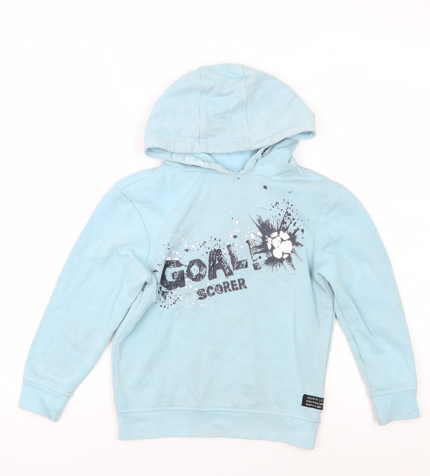 George Boys Blue   Pullover Hoodie Size 5-6 Years