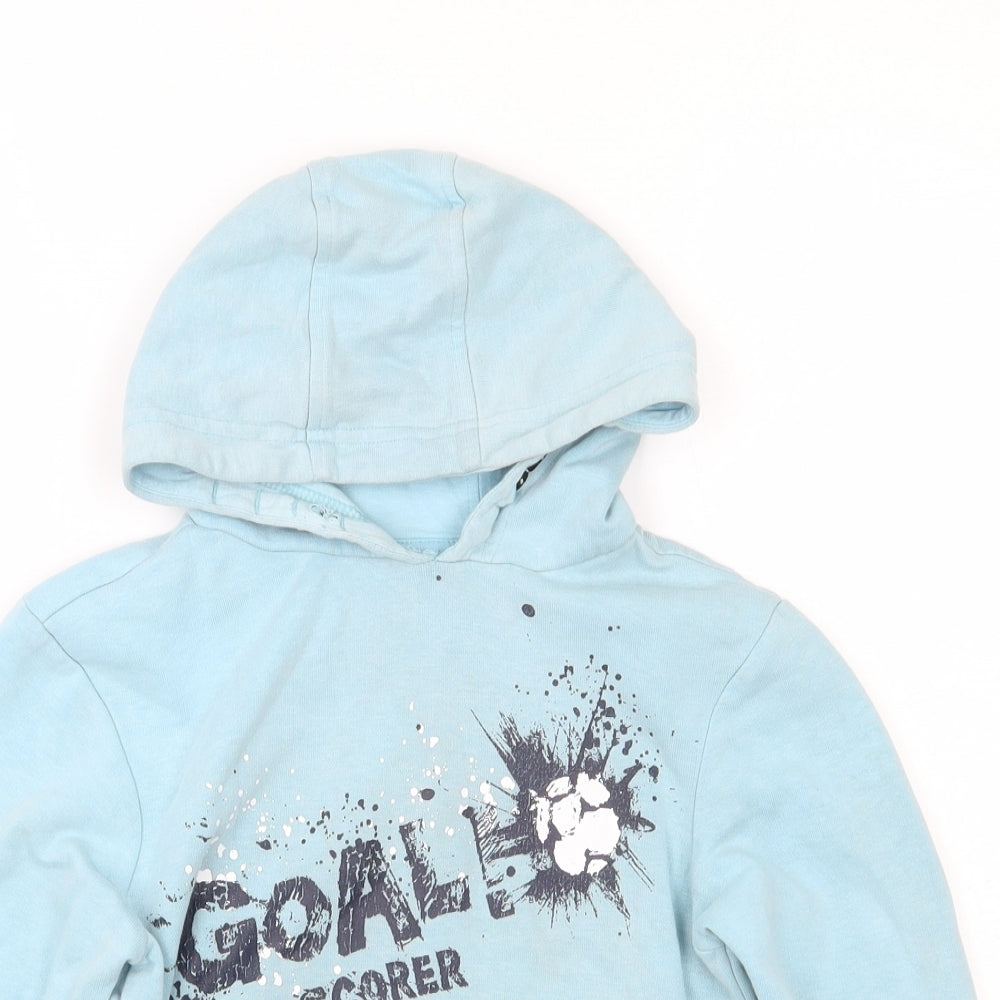 George Boys Blue   Pullover Hoodie Size 5-6 Years