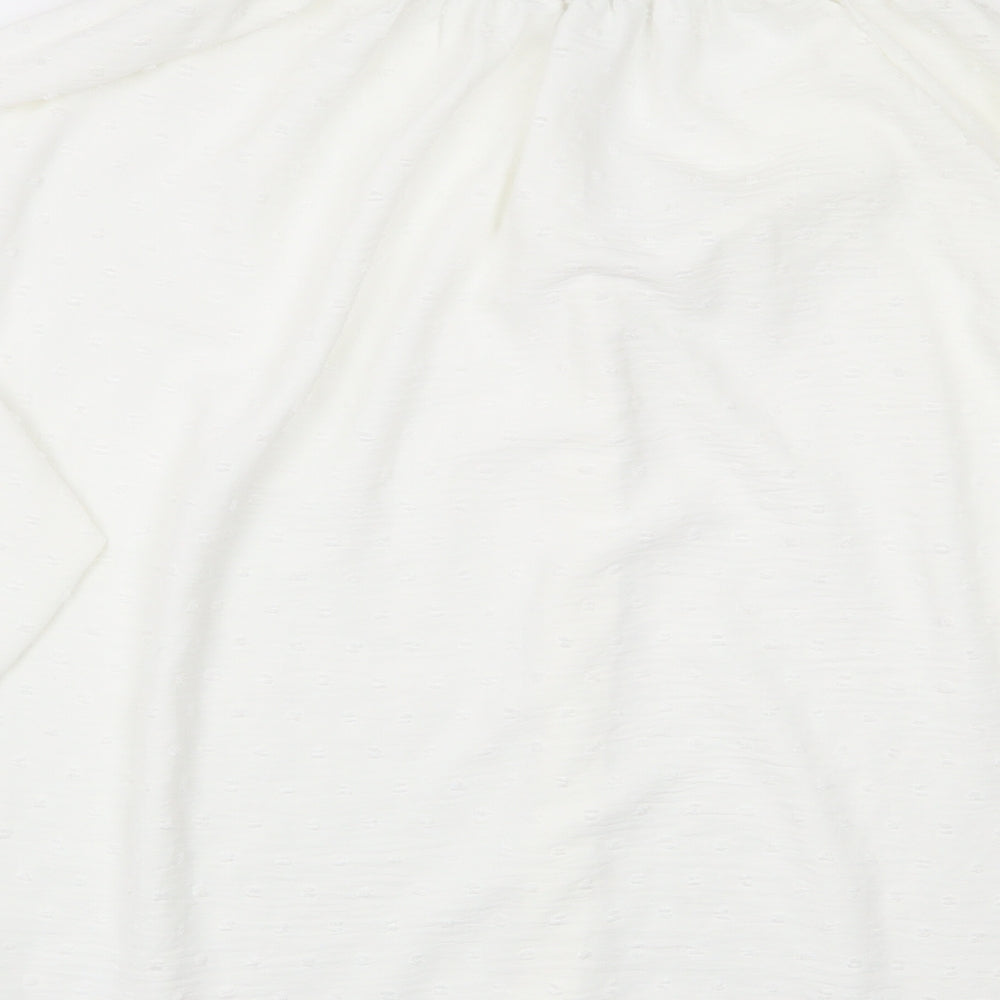 TU Womens White   Basic Button-Up Size 22