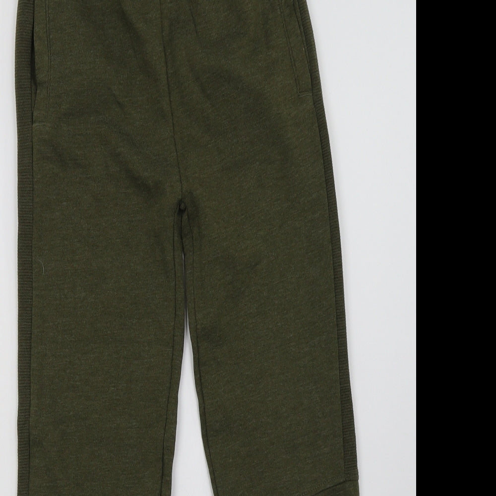 Sainsburys Boys Green   Jogger Trousers Size 10 Years