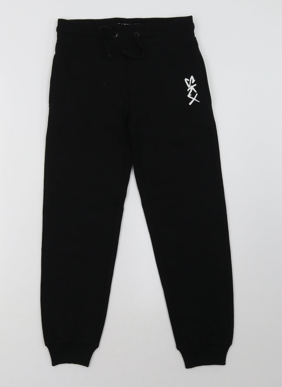 sketchers Boys Black   Jogger Trousers Size 8-9 Years